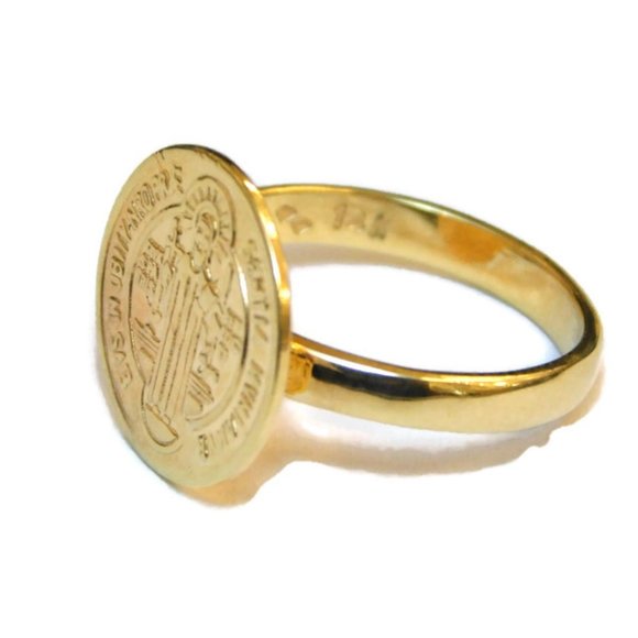 Jewelry - 14k Yellow Gold ST. Benedict Ring
